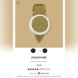 NEW Colourpop Moonwalk Super Shock‎ eyeshadow